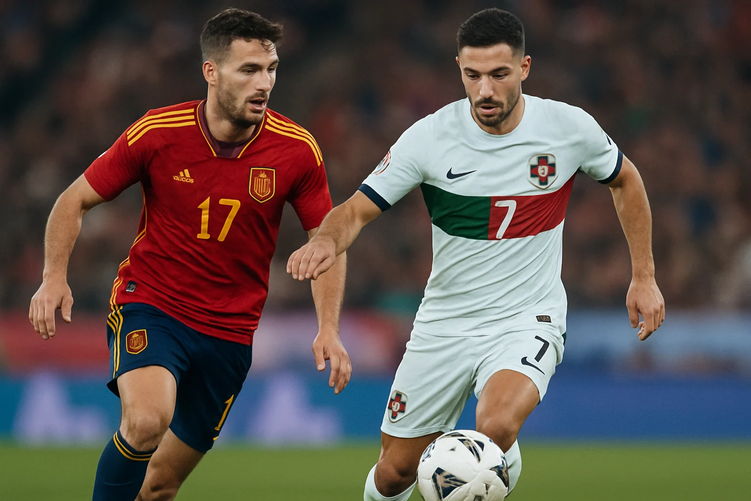 Portugalia și Spania se întâlnesc în preliminariile Cupei Mondiale 2026