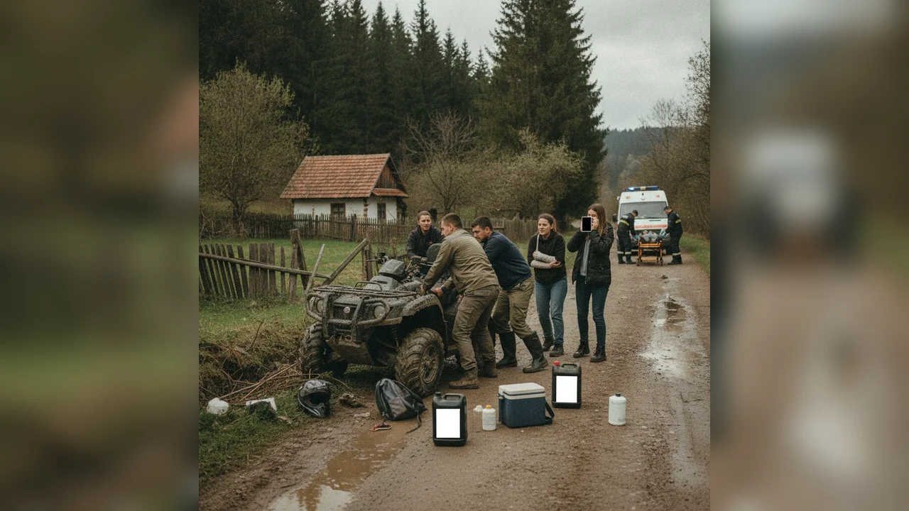 Accident cu ATV în Bistrița Bârgăului: Dosar penal deschis