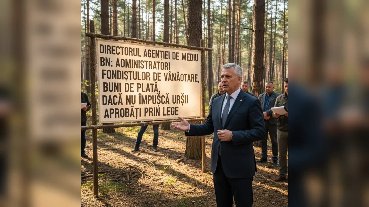 Administratorii fondurilor de vânătoare răspund dacă nu respectă cotele legale pentru împușcarea urșilor