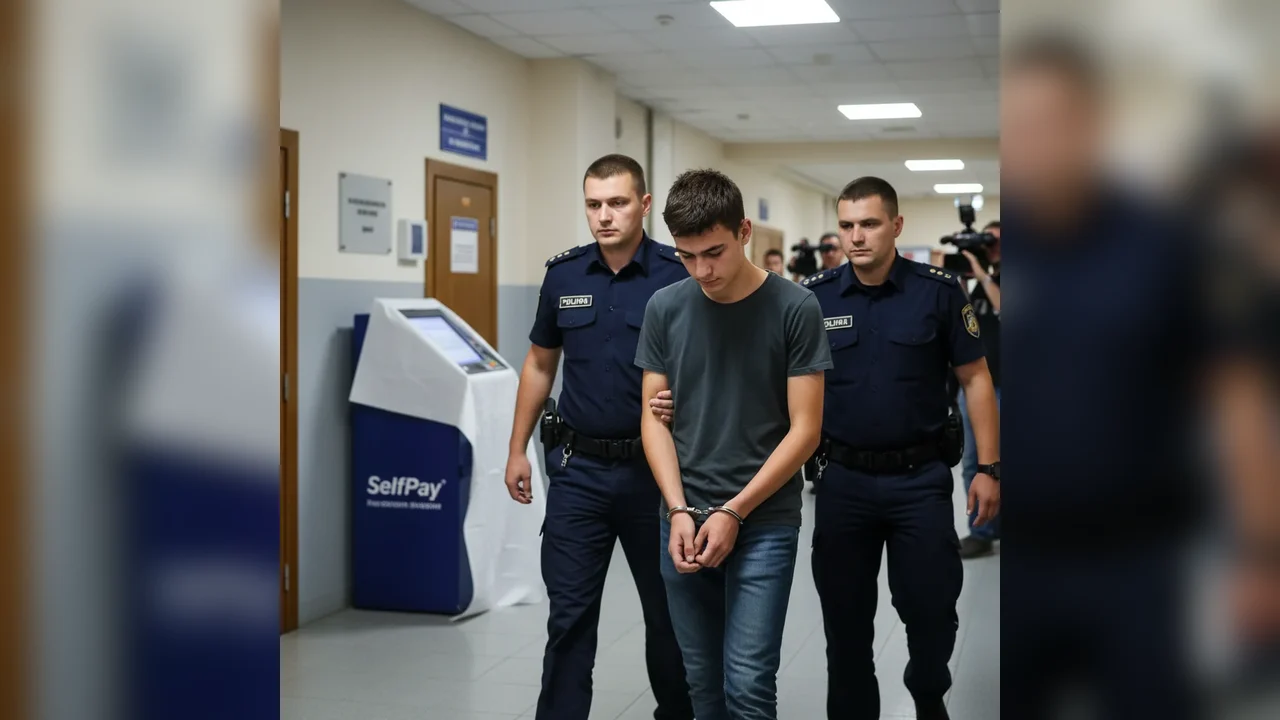 Adolescent din Galați cercetat la Bistrița pentru retragerea a 67.000 de lei dintr-un aparat SelfPay
