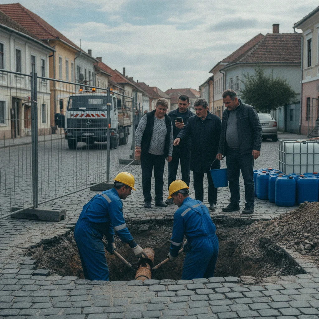Aquabis oprește apa în Rebrișoara, Figa și Anieș pentru avarii