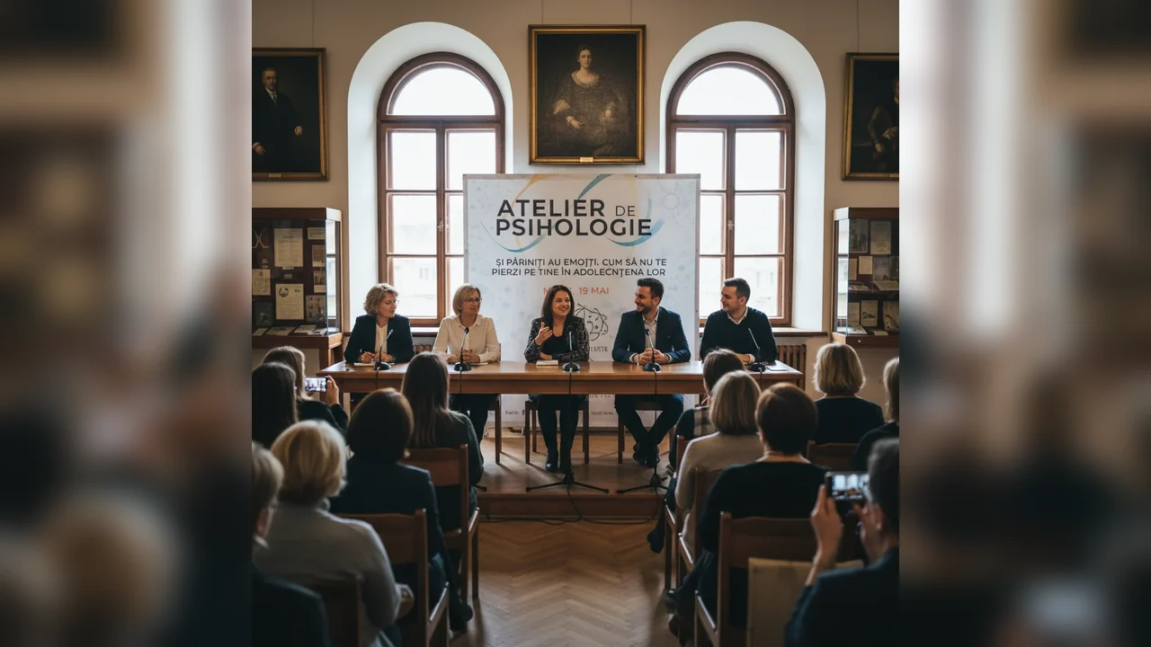 Atelier de psihologie despre emoțiile părinților în adolescență