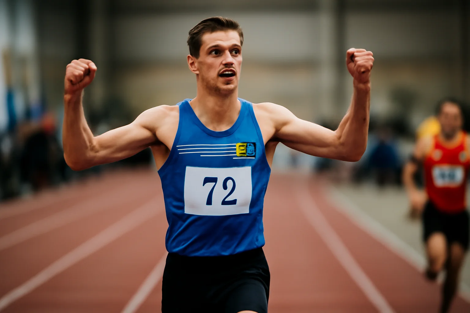 Atletul bistrițean Darius Răzvanță se impune la 3000 m în Etapa a II-a a CN de sală