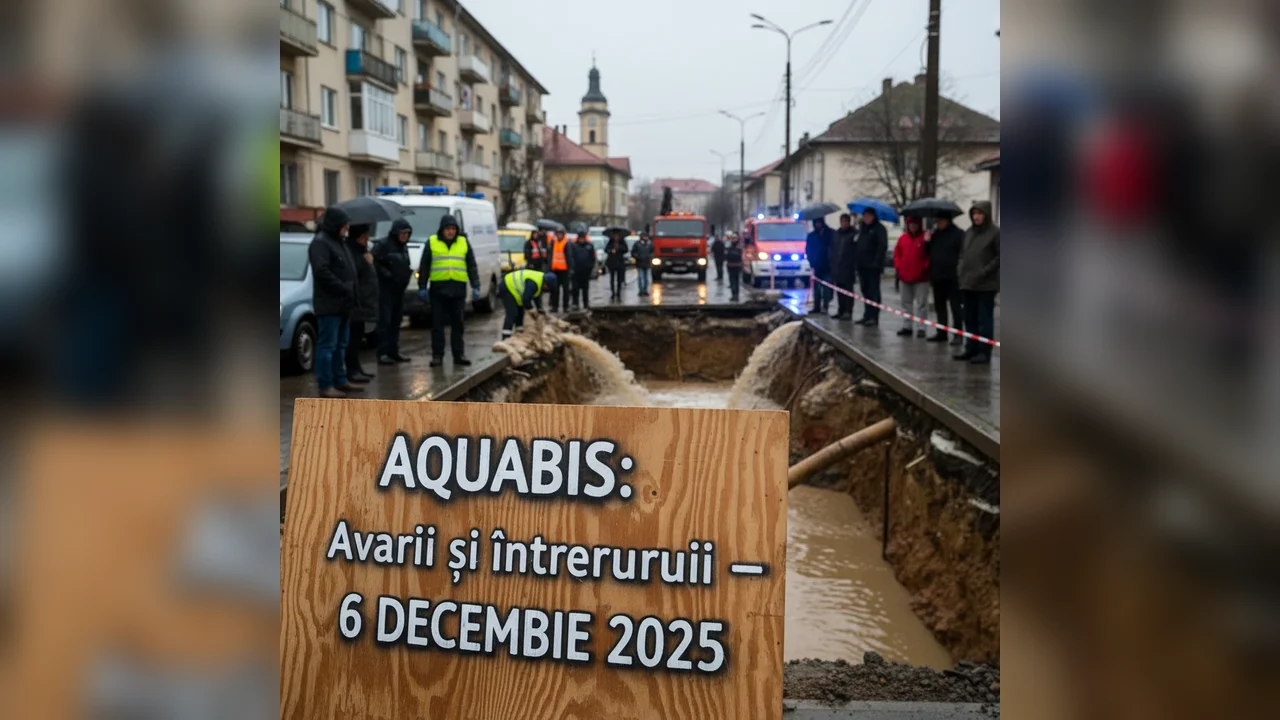 Avarii și întreruperi programate – 6 decembrie 2025