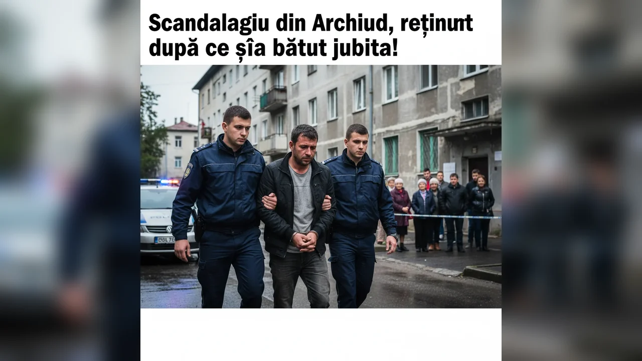 Bătăuș din Archiud reținut după agresiunea asupra iubitei