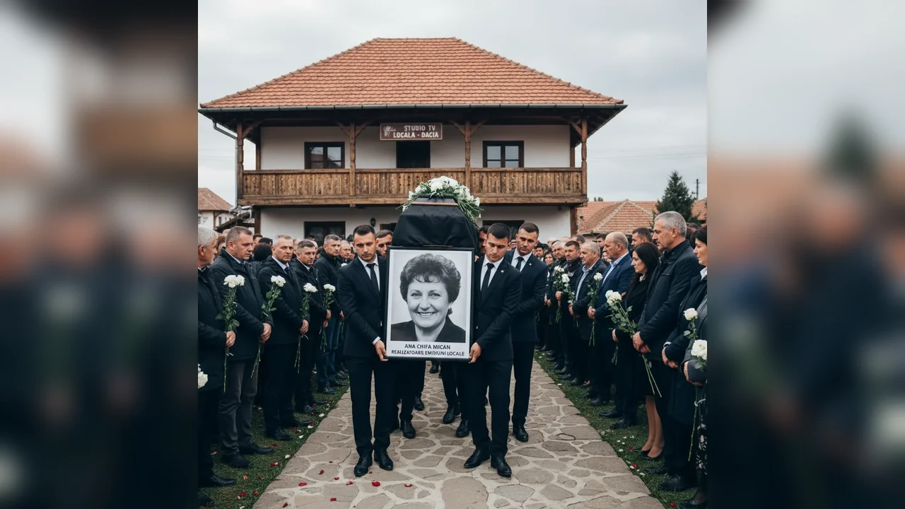 Bistrița: a fost anunțat decesul realizatoarei de emisiuni locale Ana Chifa Mican