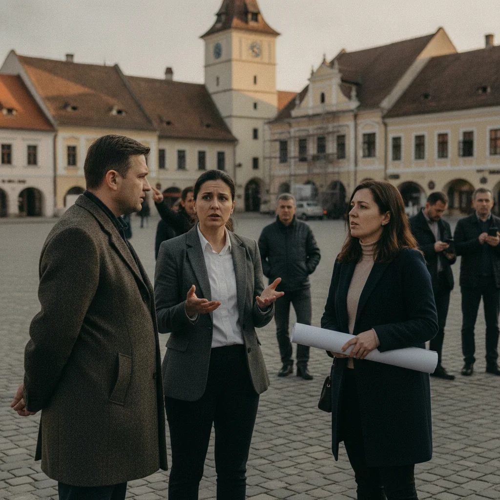 Bistrița: acordul pentru rețelele electrice din Centrul Istoric, până la 2 noiembrie