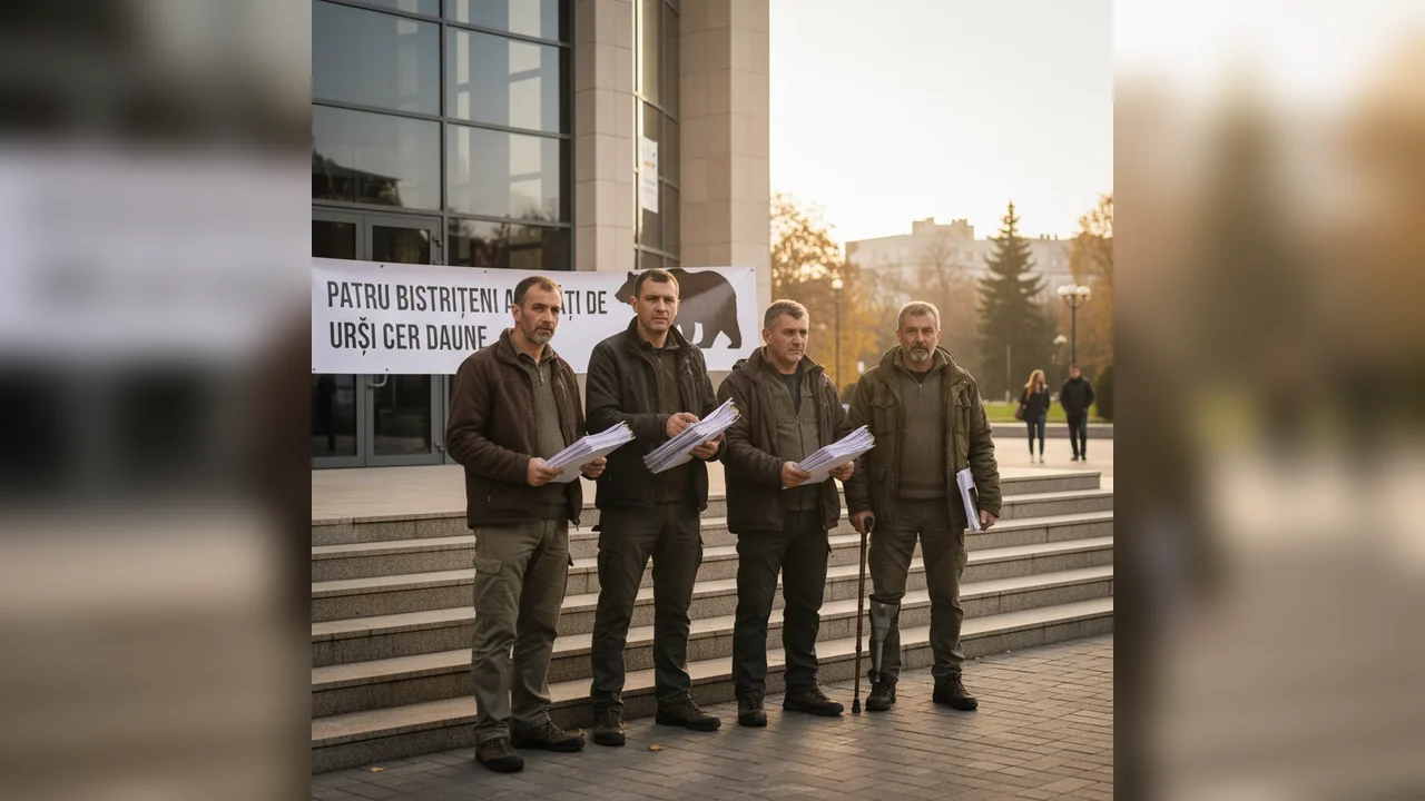 Bistrițenii atacati de urși cer despăgubiri de la Ministerul Mediului