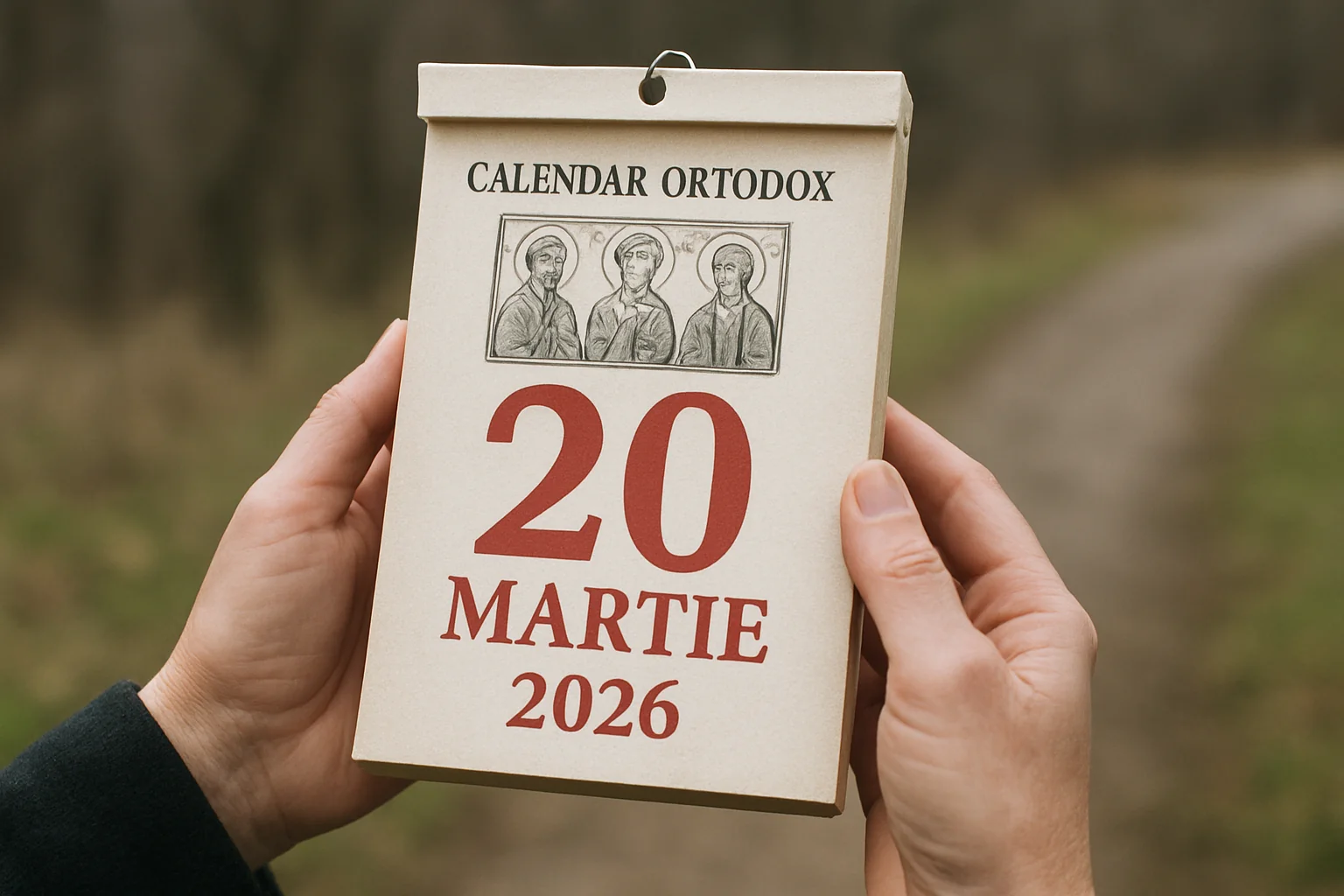 Calendar ortodox – 20 martie 2026