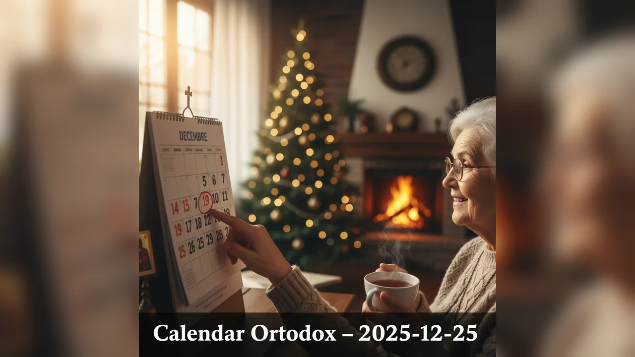 Calendar ortodox – 2025-12-25