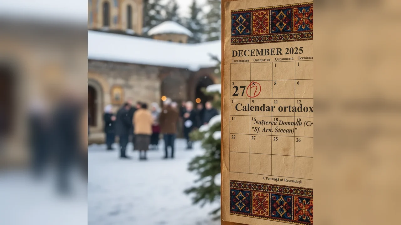 Calendar ortodox – 2025-12-27