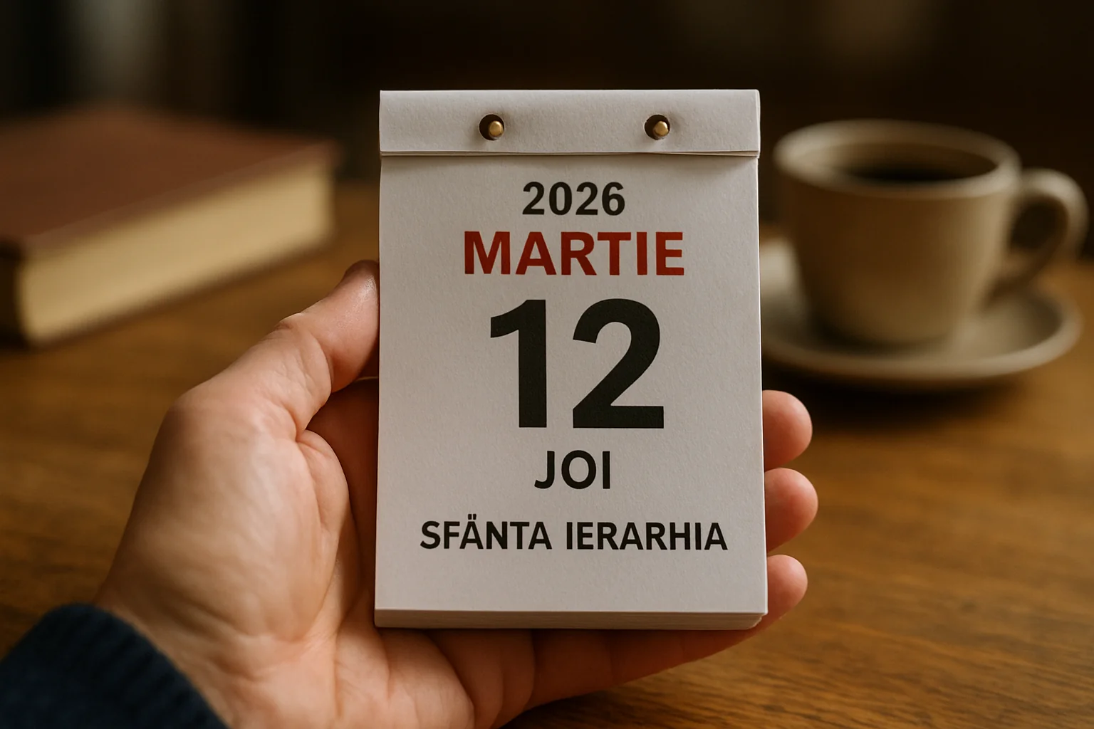 Calendar ortodox – 2026-03-12