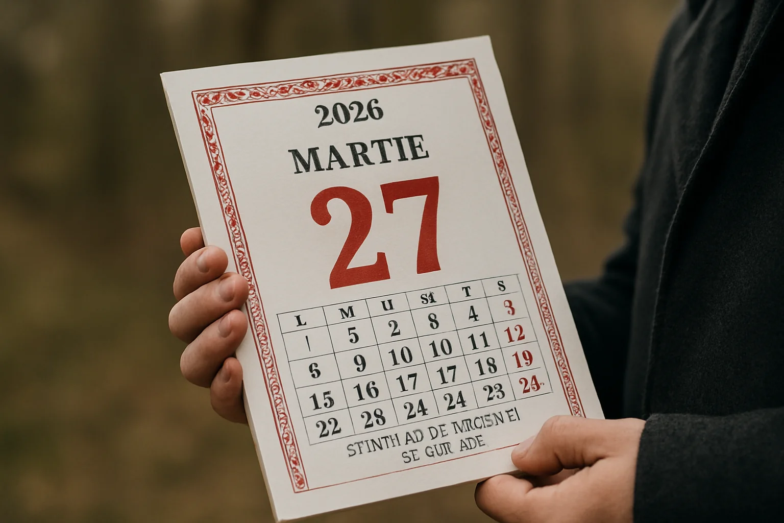 Calendar ortodox – 2026-03-27