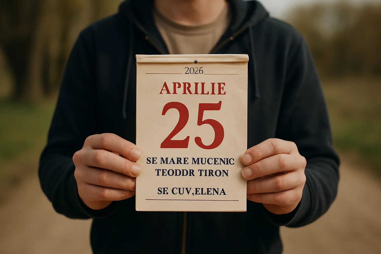 Calendar ortodox – 2026-04-25