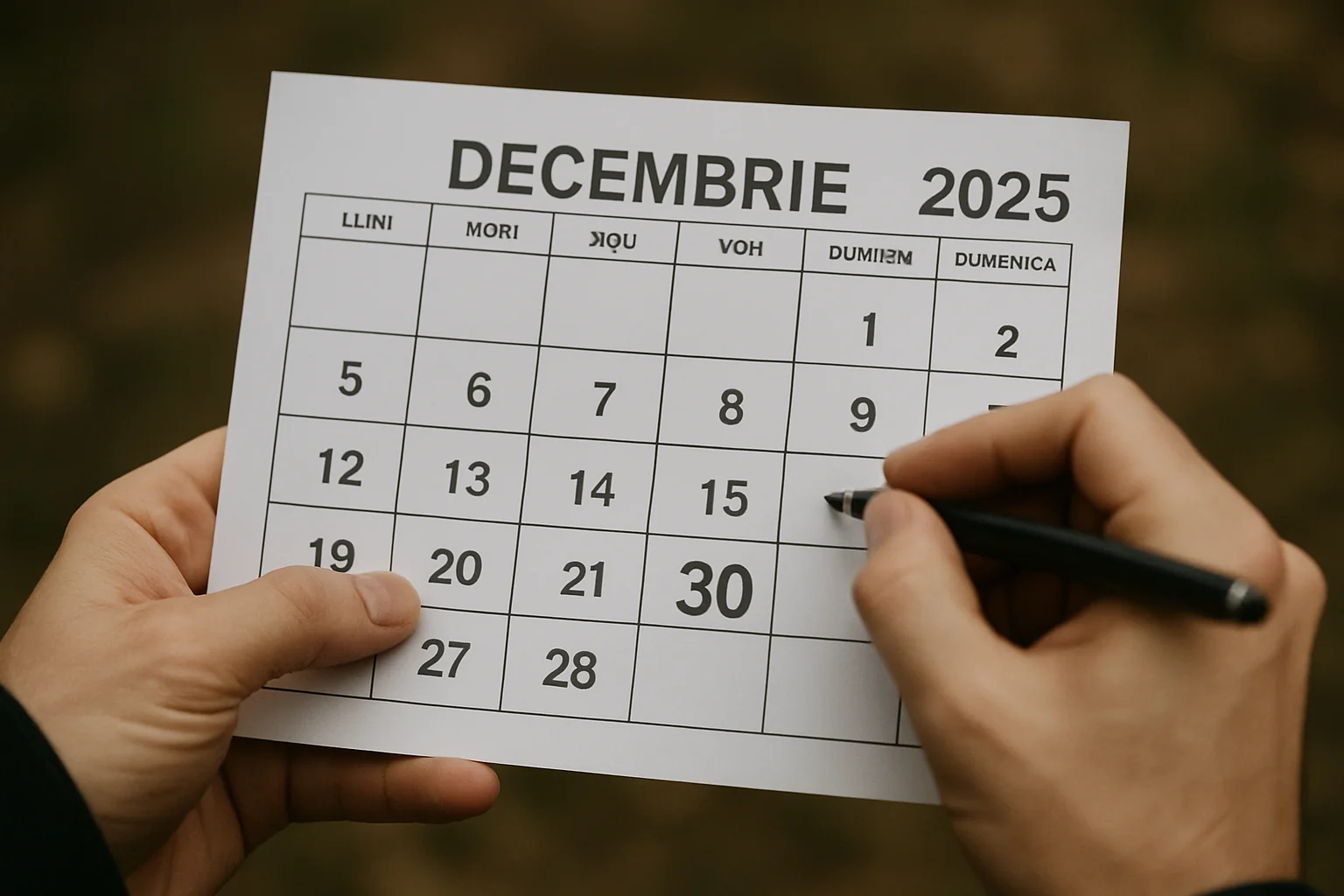 Calendar ortodox – 30 decembrie 2025