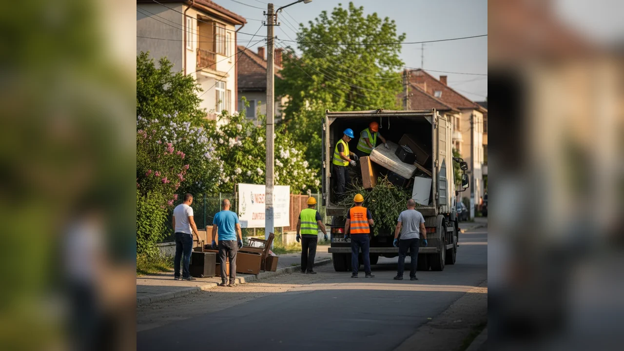 Campanie de colectare a deșeurilor voluminoase anunțată la Bistrița pentru sfârșitul lunii februarie