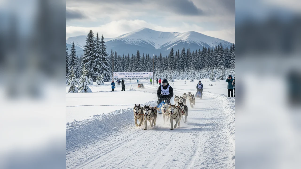 Campionatul Mondial WSA de atelaje canine aduce la Bistrița peste 500 de câini nordici