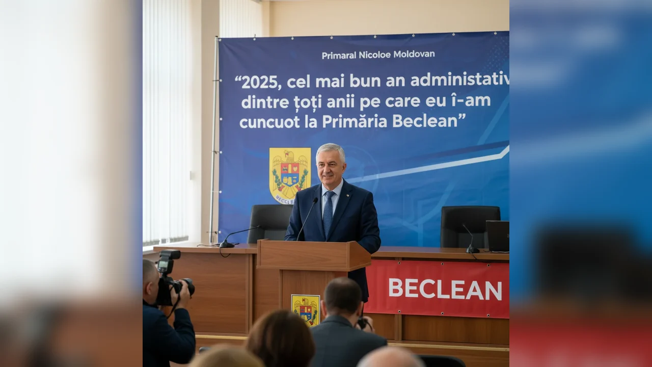 Cel mai bun an administrativ din istoria Primăriei Beclean