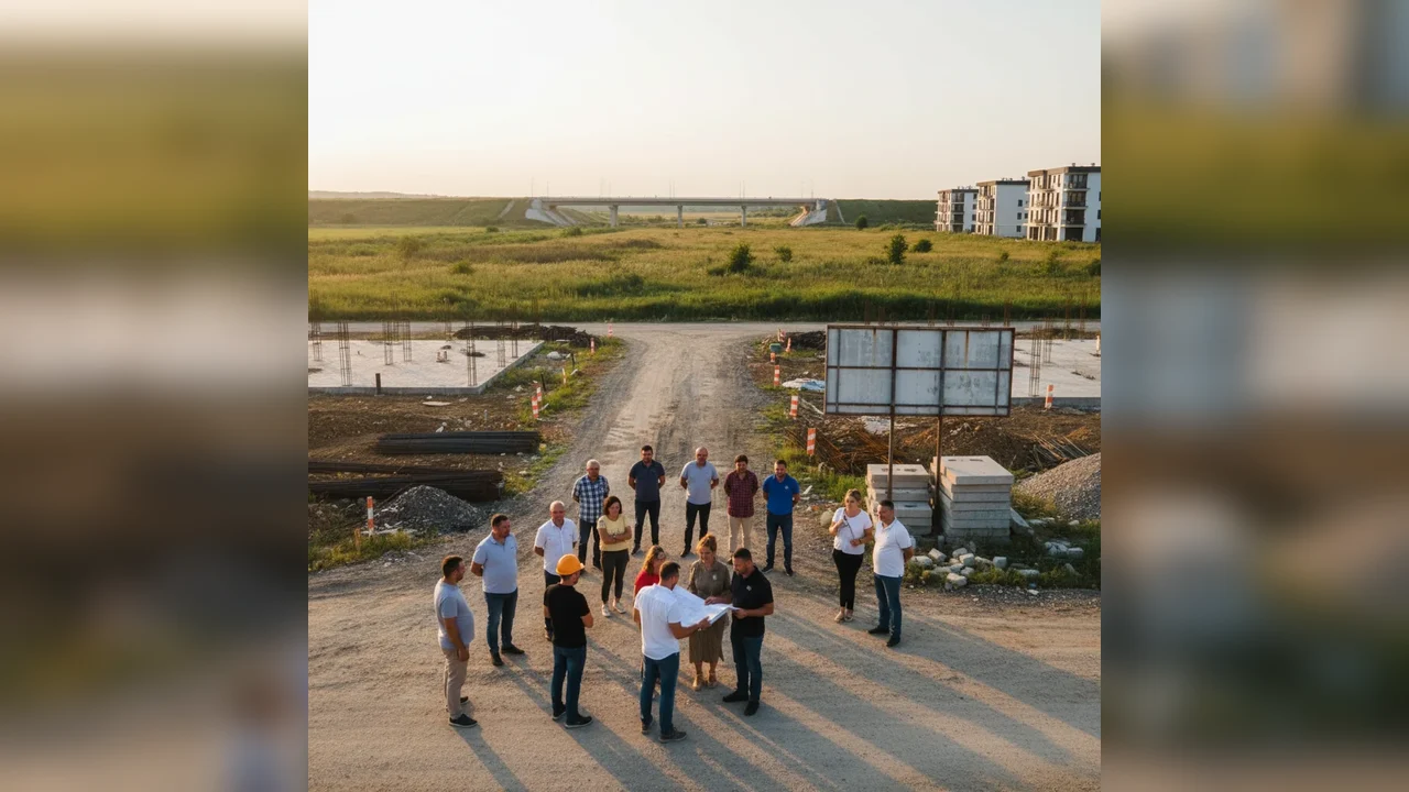 Centura Bistriței blochează construcțiile, investitorii așteaptă
