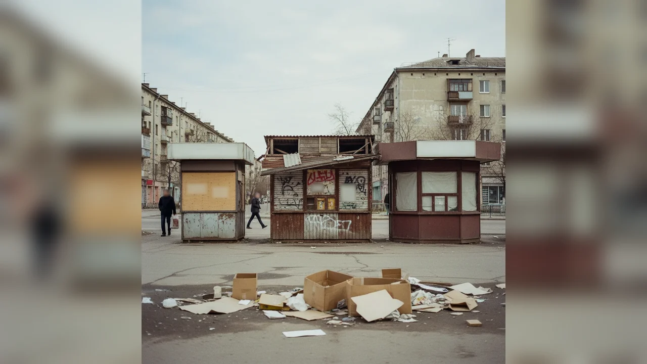 Chioșcurile din zona Dragoș Vodă dispar după votul consilierilor