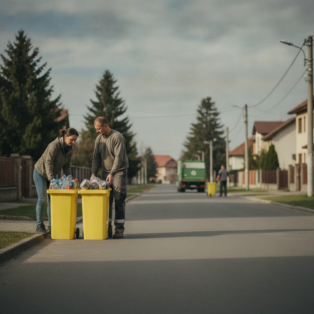 Colectare specială de plastic și metal în Bistrița pe 23 septembrie