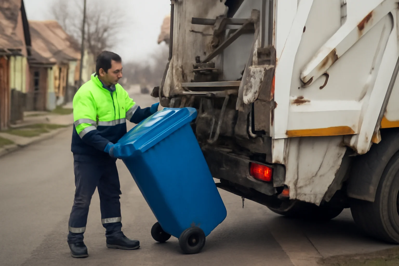 Colectarea pubelei albastre pentru hârtie și carton, miercuri, în Bistrița și localitățile componente