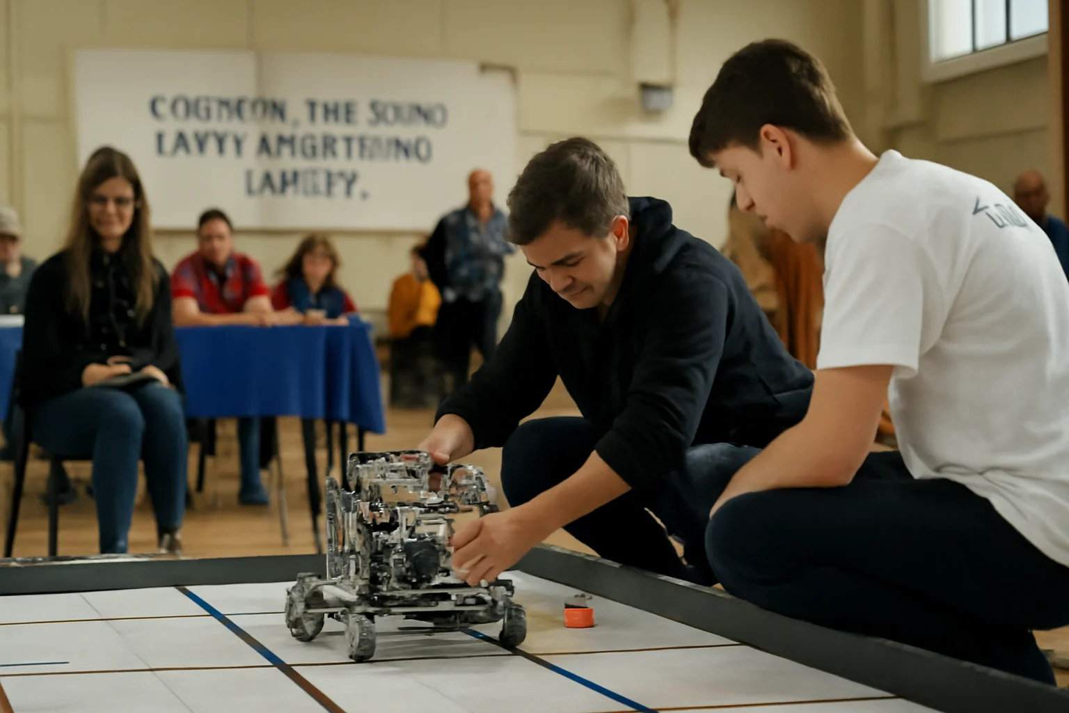Competiția de robotică „Decode the Bolts” aduce la Bistrița echipe de elevi din regiune
