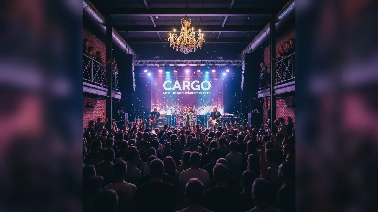 Concert aniversar Cargo LIVE – 40 de ani la Soho Music Hall din Bistrița