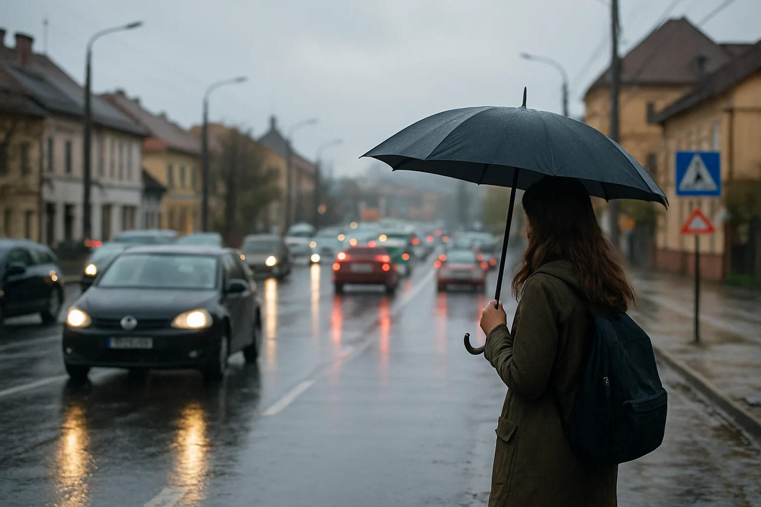Condițiile meteo și trafic în Bistrița la început de 2026