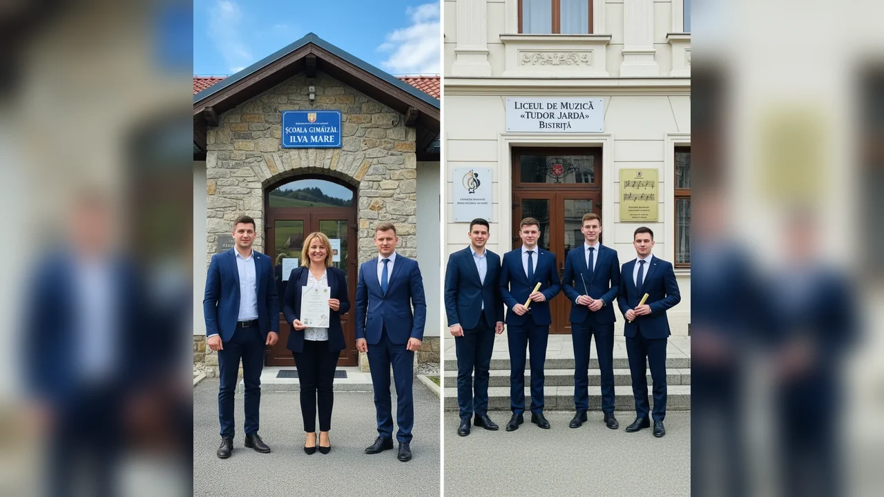 Conducere nouă la unități de învățământ din Bistrița-Năsăud: schimbări și la Liceul de Muzică „Tudor Jarda” Bistrița