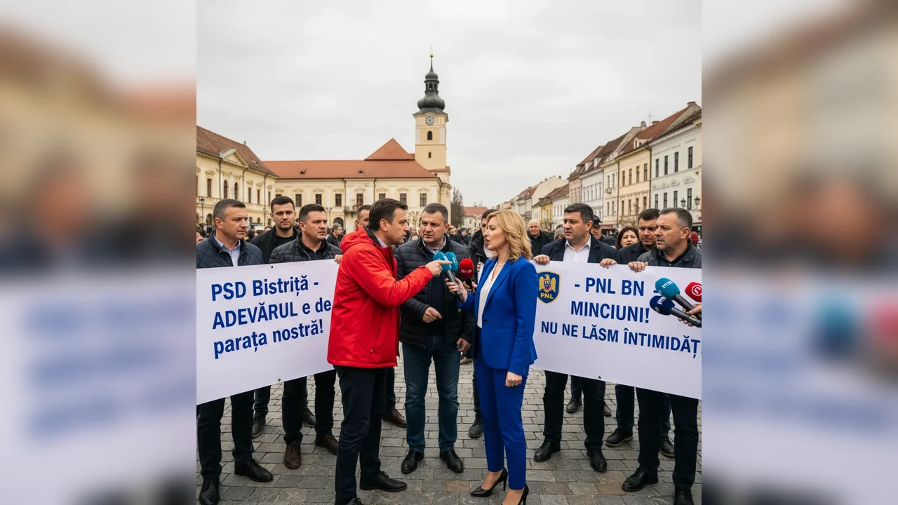Conflict între PSD Bistrița și PNL BN cu acuzații reciproce
