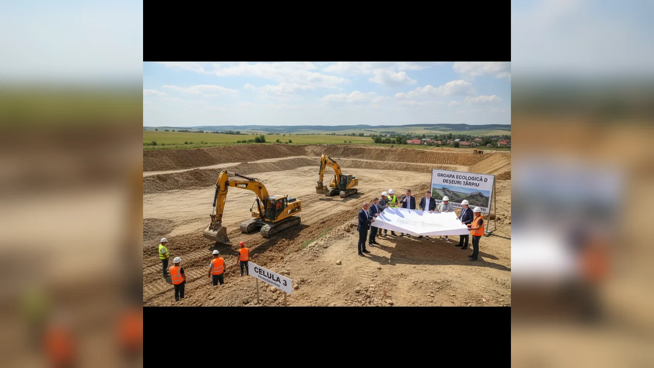 Consiliul Județean aprobă studiul de fezabilitate pentru noua celulă 3 a depozitului ecologic de la Tărpiu
