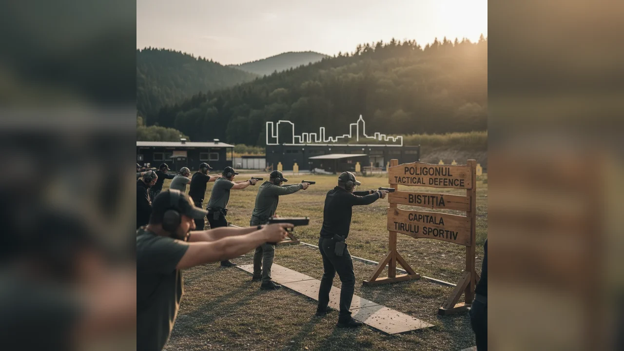 Cu debutul GLOCK 6, Poligonul Tactical Defence face din Bistrița noul centru al tirului sportiv și al entuziaștilor de armament.