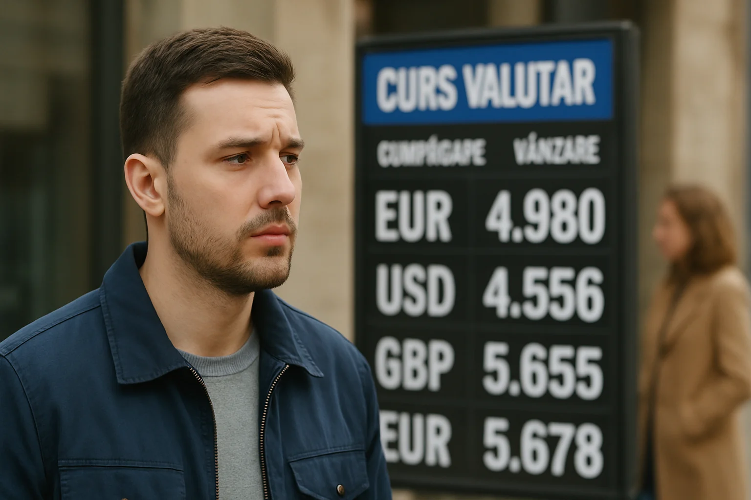 Curs valutar azi (BNR) – 2026-03-22