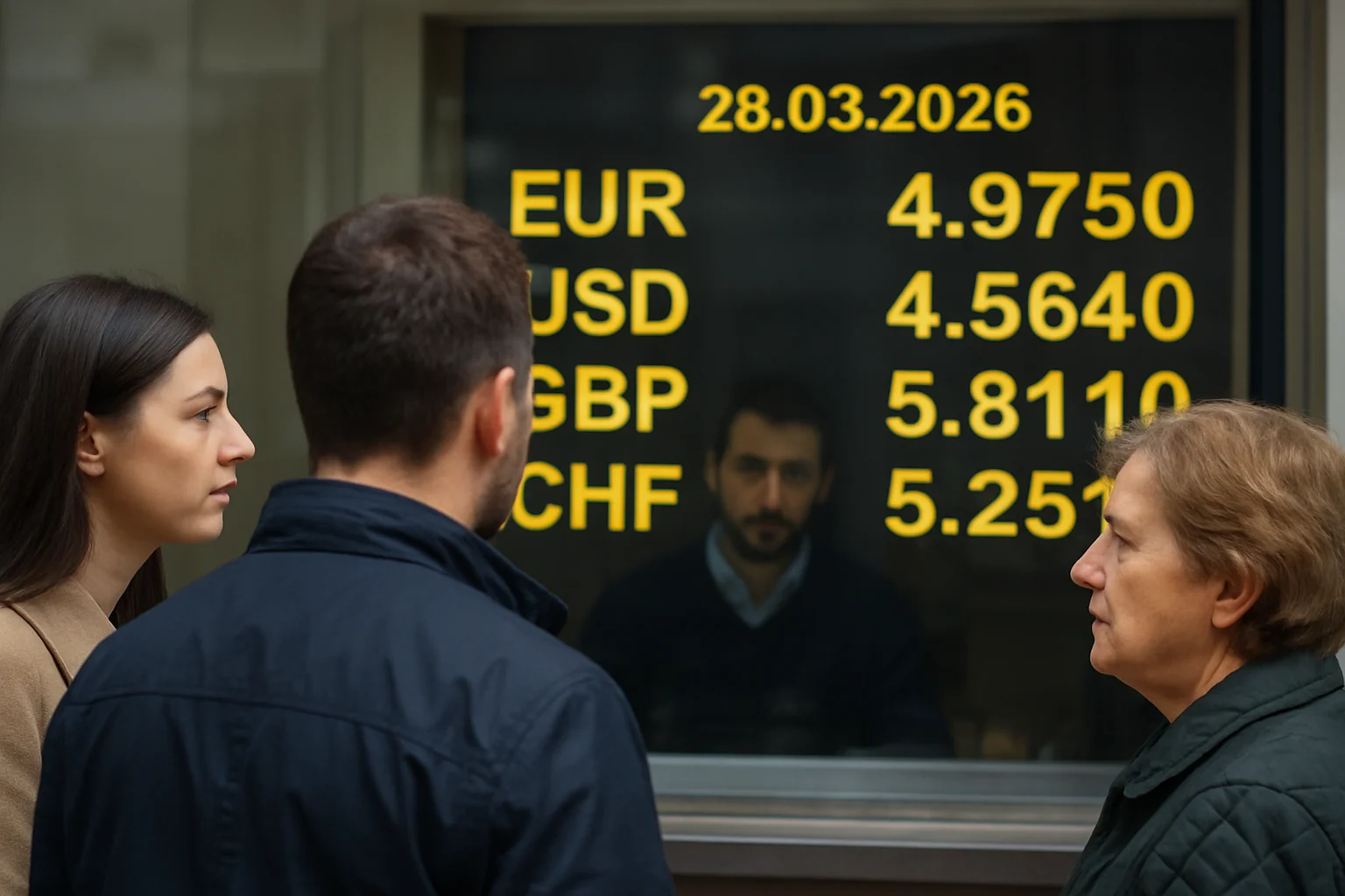 Curs valutar azi (BNR) – 2026-03-28