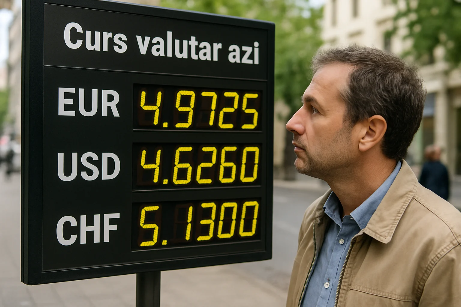 Curs valutar azi (BNR) – 2026-04-27