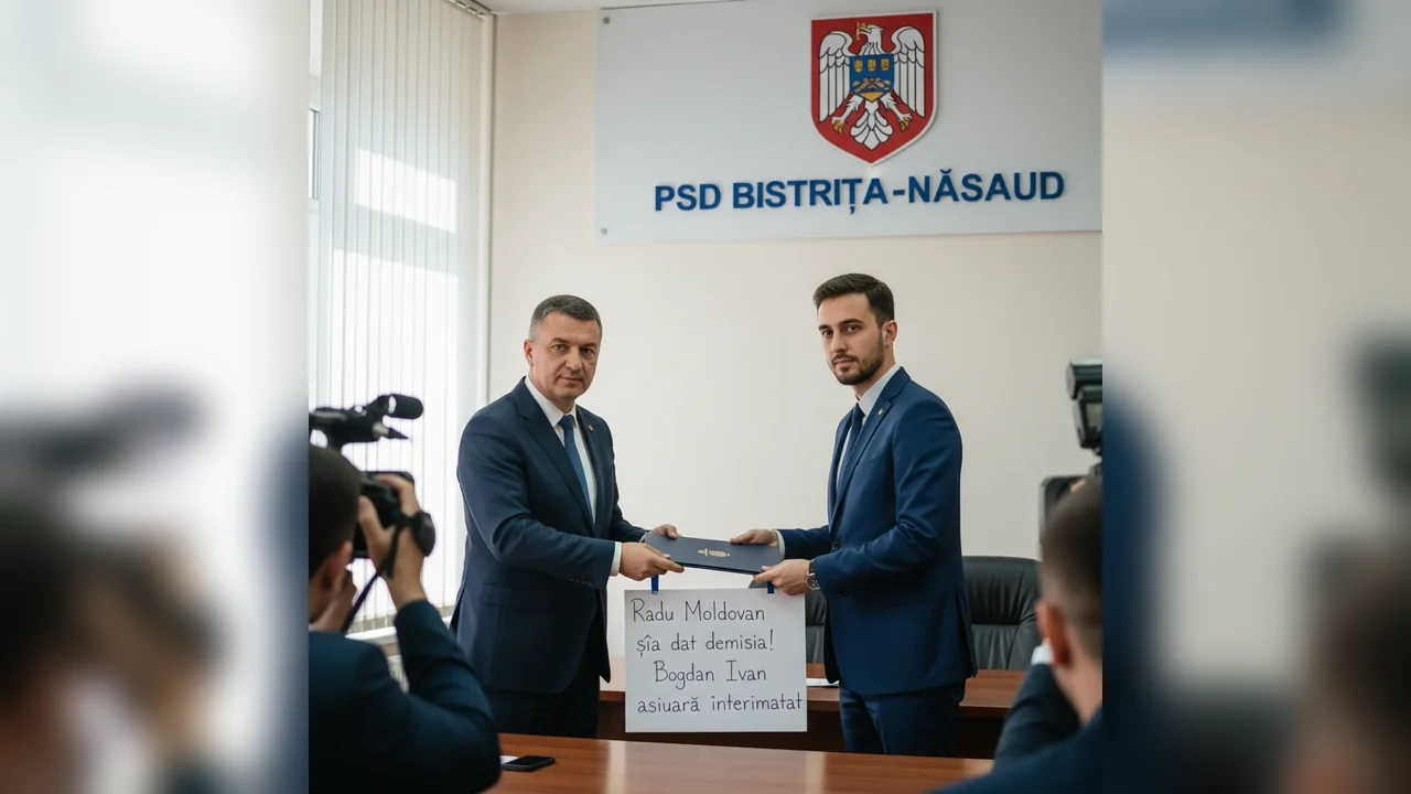 Demisia lui Radu Moldovan de la PSD Bistrița-Năsăud șochează