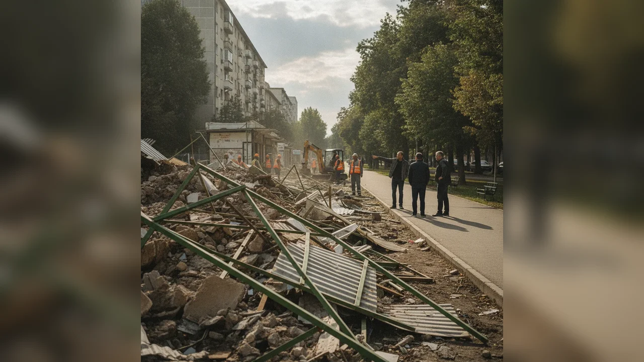 Demolări chioșcuri Dragoș Vodă Bistrița: Planuri Primărie