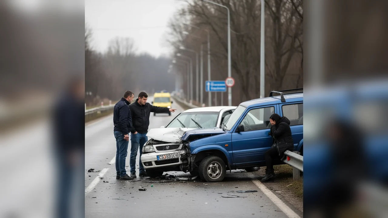 Dosar penal deschis după ce un șofer neatent a tăiat calea unui pieton