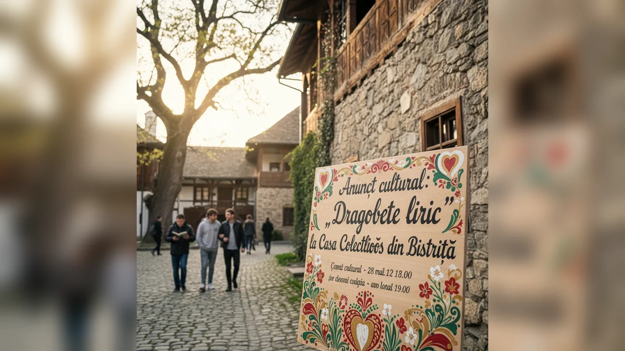 „Dragobete liric”, anunț cultural la Casa Colecțiilor din Bistrița