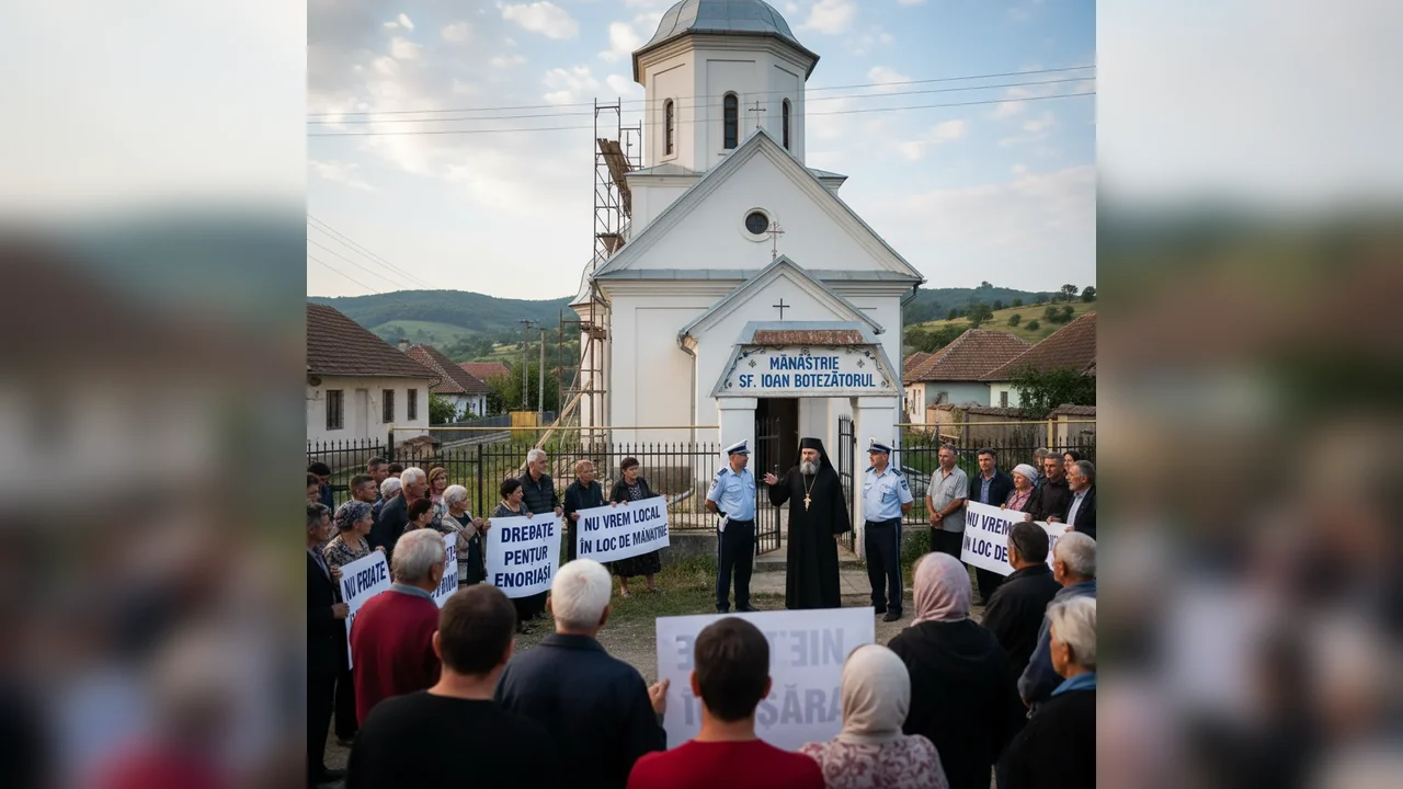Enoriașilor le este interzis accesul la mănăstirea lui Pomohaci