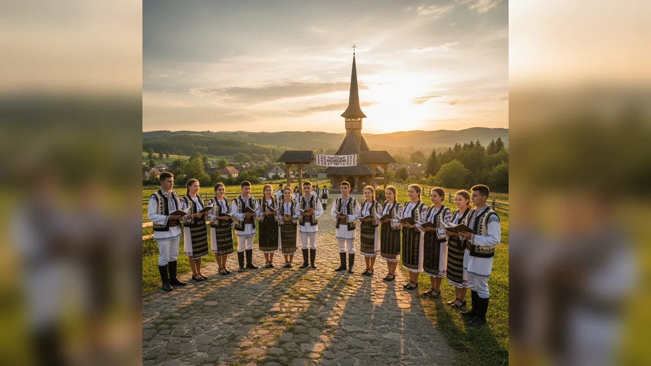 Festivalul de Pricesne de la Reteag îi reunește pe tinerii iubitori de tradiții din Bistrița-Năsăud și Cluj