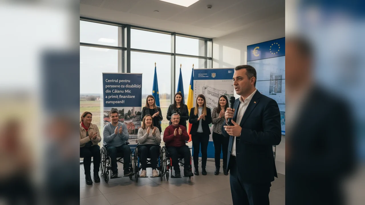 Finanțare europeană pentru Centrul destinat persoanelor cu dizabilități din Căianu Mic!