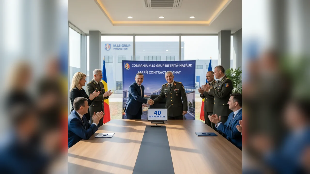 Firmă din Bistrița câștigă contract de aproape 40 de milioane de lei cu MApN pentru modernizarea unei cazarme