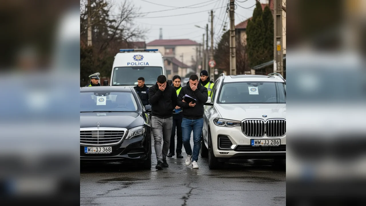 Fraudă cu criptomonede: Doi bistrițeni reținuți și mașini confiscate