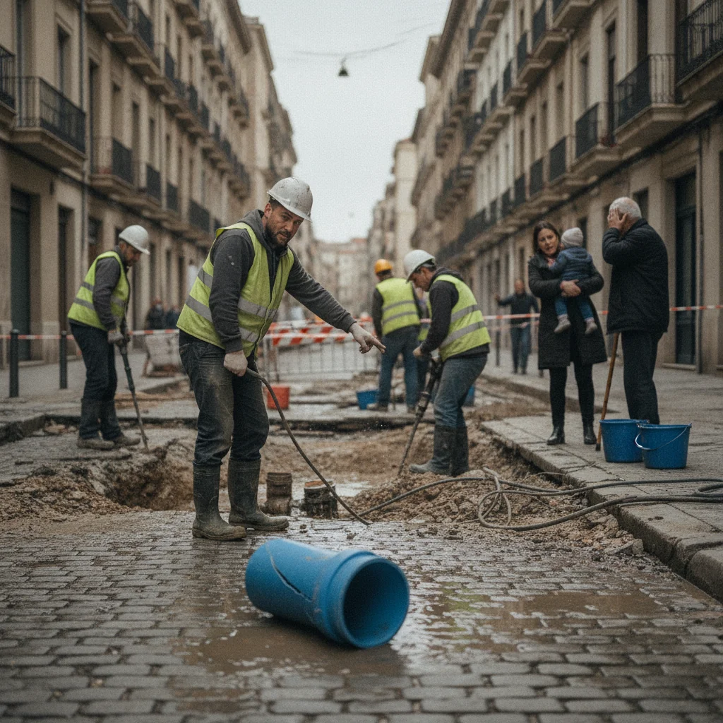 Furnizarea apei potabile, întreruptă în Bistrița pe strada Simion Mândrescu