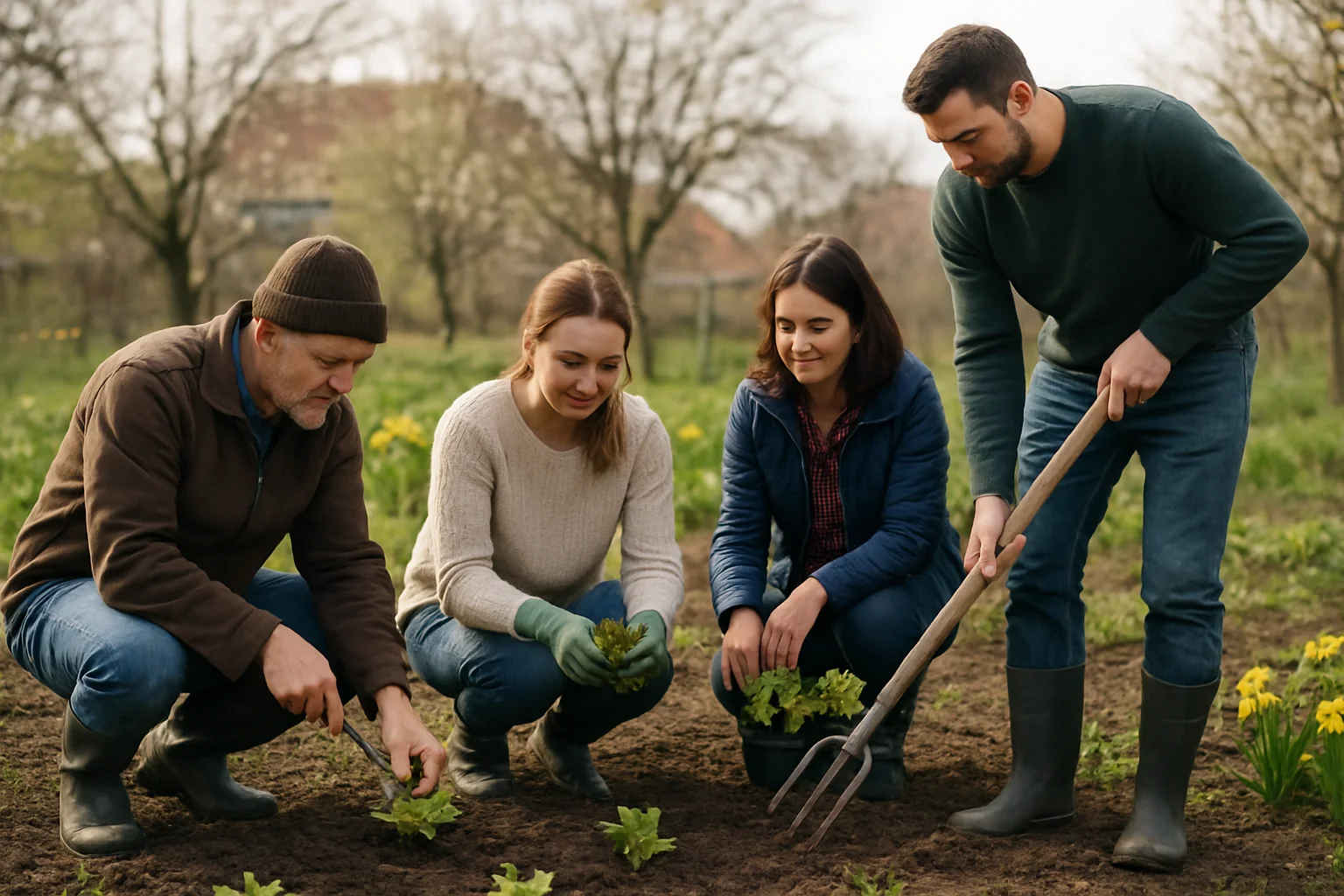 Ghid complet pentru grădinăritul de primăvară în Bistrița – aprilie 2026