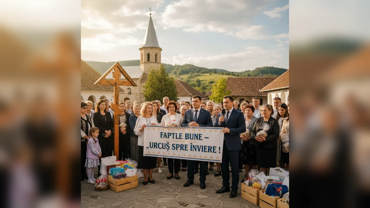 Inițiativă umanitară lansată la Bistrița: „Faptele bune – urcuș spre Înviere!” 2026