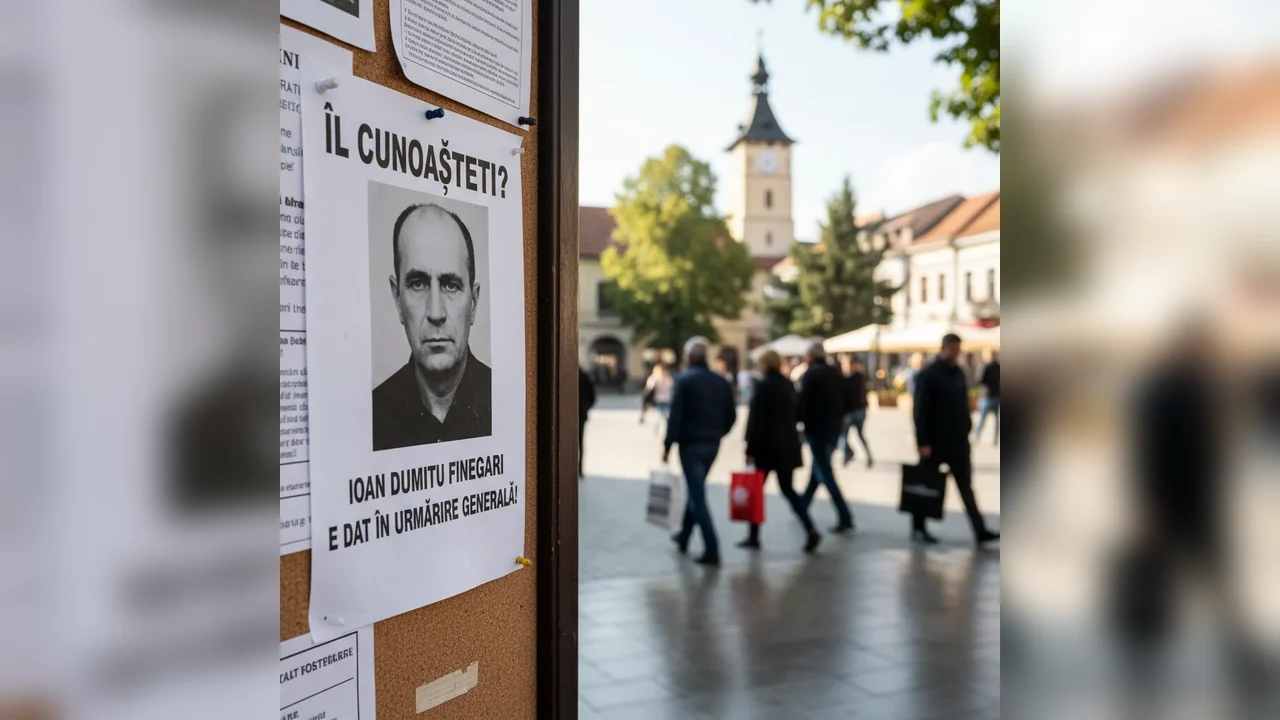 L-ați văzut pe Ioan Dumitru Finegari? Bărbatul a fost declarat urmărit la nivel național