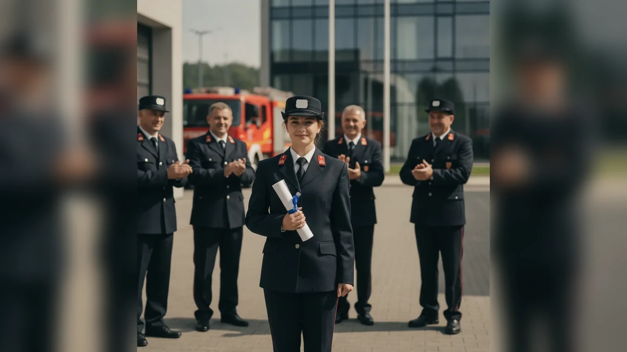 Lavinia Mici, prima femeie șefă de promoție la ISU BN